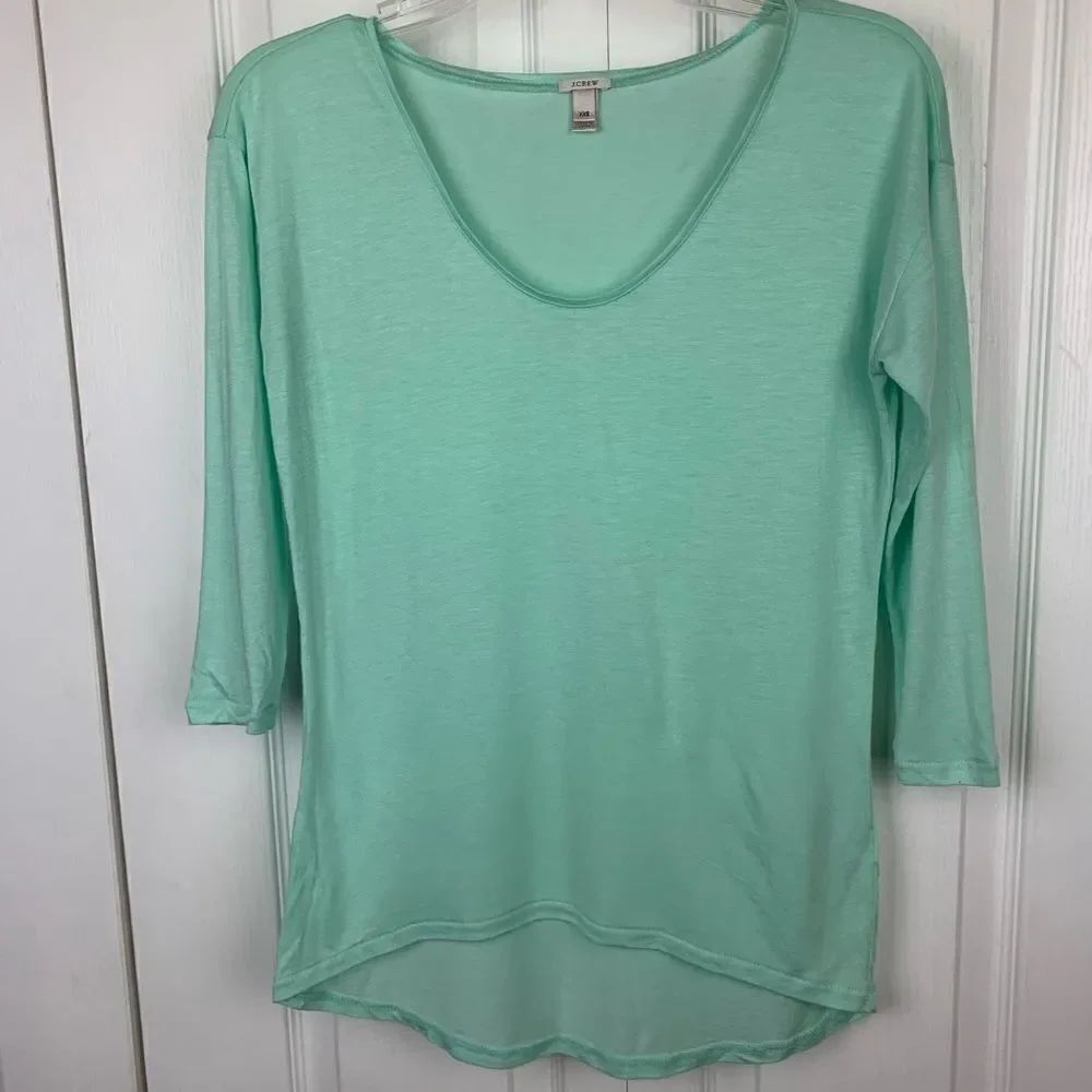 J Crew 3/4 Sleeve Tee‎